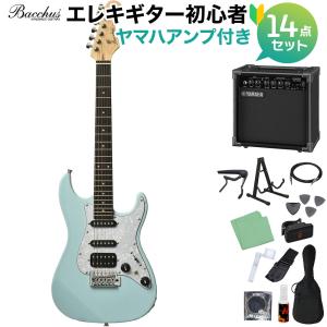 アイバニーズセミアコ　エレキギターアンプセット ARIA（アリア） エレキギター 初心者セット BLP-450/SBL VOXアンプ付
