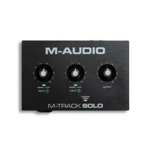 M-AUDIO エムオーディオ M-Track Solo オーディオインターフェイス｜島村楽器Yahoo!店