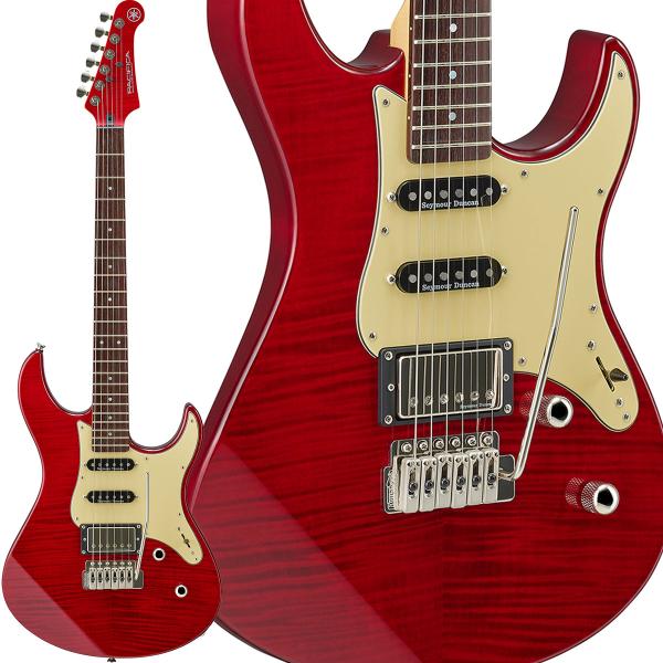 YAMAHA ヤマハ PACIFICA612VIIFMX Fired Red エレキギター パシフィ...