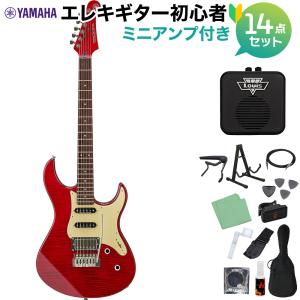 YAMAHA ヤマハ PACIFICA612VIIFMX Fired Red エレキギター 初心者14点セット〔ミニアンプ付き〕 パシフィカ