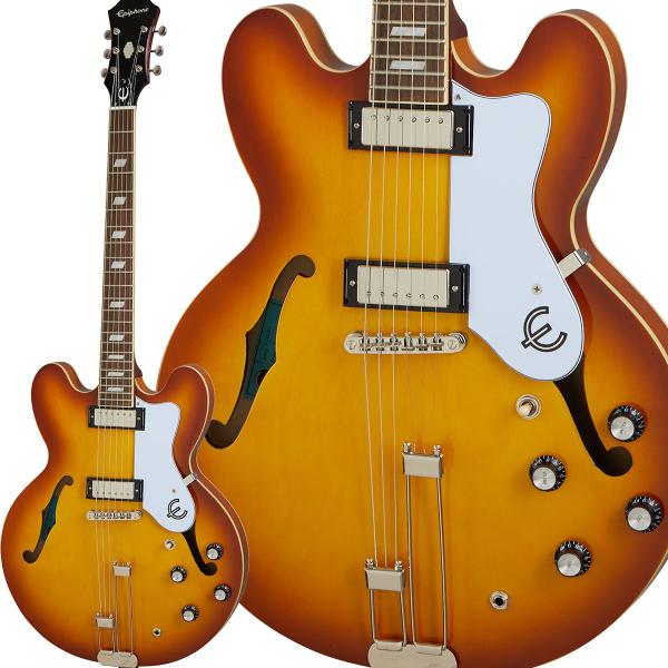 Epiphone エピフォン Riviera Royal Tan セミアコギター リビエラ