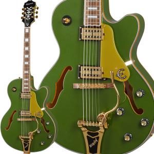 Epiphone エピフォン Emperor Swingster Forest Green Metaric フルアコギター｜shimamura