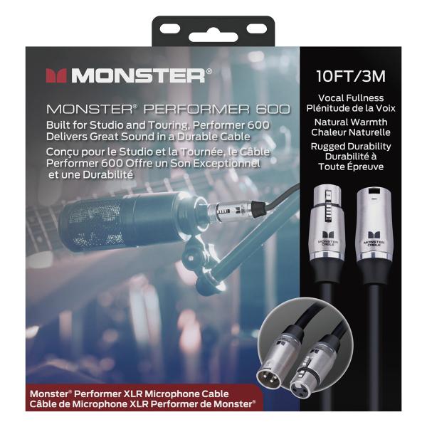 MONSTER CABLE モンスターケーブル PERFORMER 600 MIC マイクケーブル ...