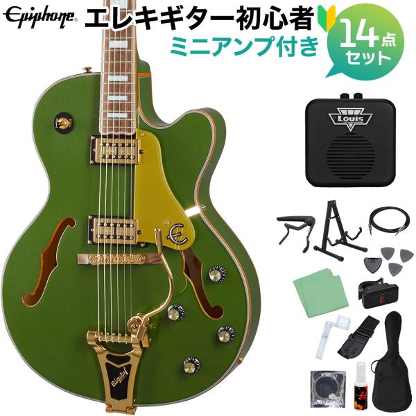 Epiphone Emperor Swingster Forest Green Metaric エレ...