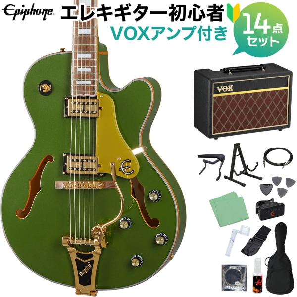 Epiphone Emperor Swingster Forest Green Metaric エレ...