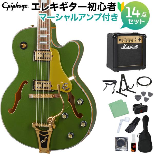 Epiphone Emperor Swingster Forest Green Metaric エレ...