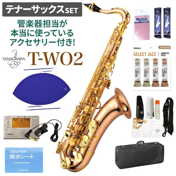 YANAGISAWA ヤナギサワ T-WO2 テナーサックスセット 管楽器担当が本当に使っているアク...