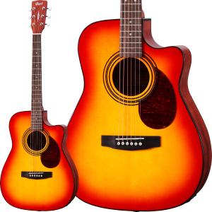 〔数量限定〕 Cort コルト CAG-1FC Caribbean Orange エレアコ