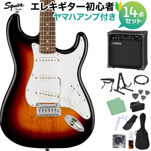 Squier by Fender AFF STRAT LRL WPG 3TS エレキギター初心者14...