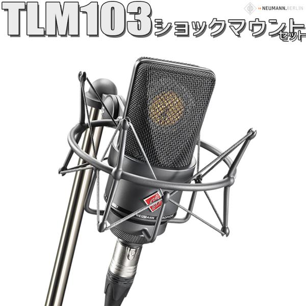 〔湿度調整剤 プレゼント！〕 NEUMANN ノイマン TLM 103 mt ブラックStudio ...