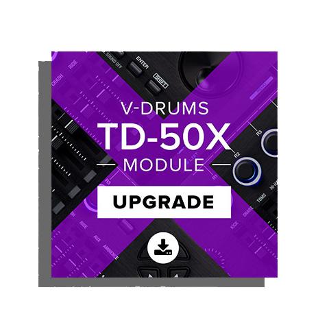 Roland TD-50Xアップグレードパッケージ ※TD-50をお持ちの方対象 〔メール納品 代引...