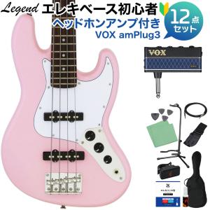 Legend LJB-MINI/CA(Candy Apple Red) ショートスケール ミニ・ベース