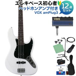 LEGEND レジェンド LPB-Z WH エレキベース初心者12点セット Fender