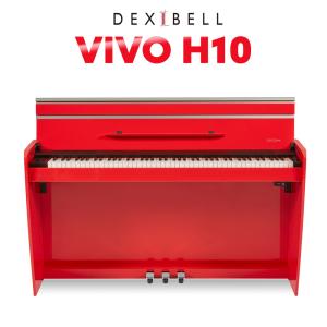 DEXIBELL デキシーベル 電子ピアノ 88鍵盤 VIVO H10 Red Polished 電子ピアノ 88鍵盤 レッド 赤艶〔配送設置無料・代引不可〕｜shimamura