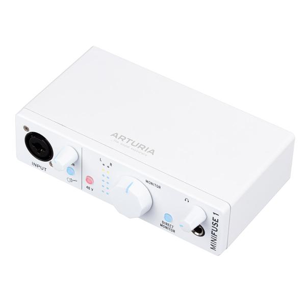ARTURIA アートリア MINIFUSE 1 (ホワイト) オーディオインターフェイス 1イン/...
