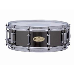 スネア】Pearl FS1435C/B Free Floating black steel 14×3.5 パール