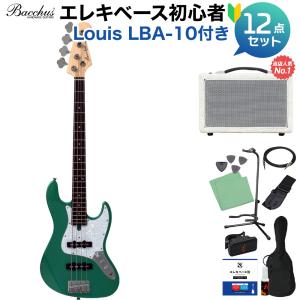 BUSKERS バスカーズ BJBジャズベースタイプ エレキベース BUSKER'S BJB-Standard ベース初心者11点セット【VOXアンプ付き