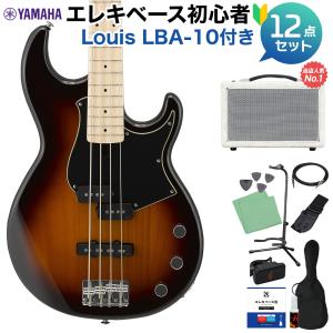 YAMAHA ヤマハ BB434M TBS (タバコブラウンサンバースト) ベース 初心者12点セット 〔島村楽器で一番売れてるベースアンプ付〕｜島村楽器Yahoo!店