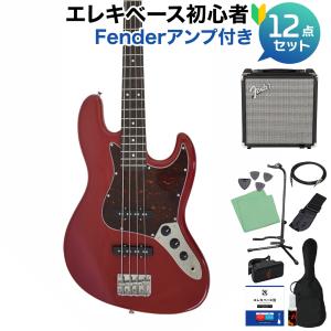 BUSKER'S バスカーズ BJB-Standard ベース初心者12点セット〔島村楽器