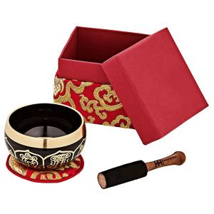 MEINL マイネル Sonic Energy Ornamental Series Singing Bowl 300g 直径9.5cm (レッド) シンギングボウル お鈴 SB-OR-300-R ソニックエナジー｜shimamura