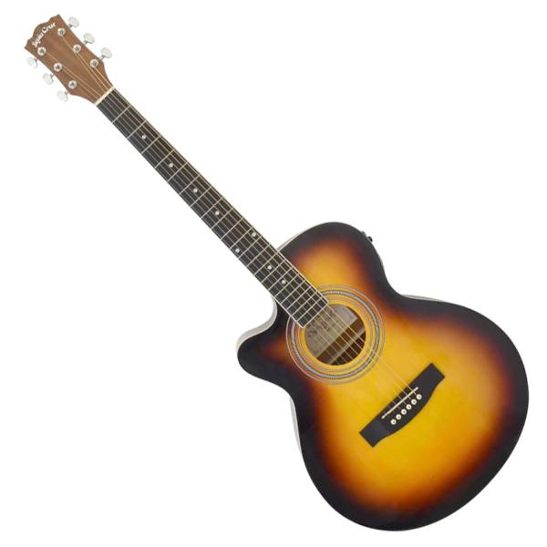 Sepia Crue セピアクルー EAW-01 LH VS エレアコギター ヴィンテージサンバース...