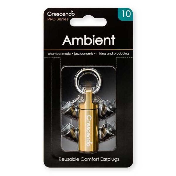 Crescendo クレッシェンド Ambient 10 イヤープロテクター 耳栓  室内楽 / ジ...