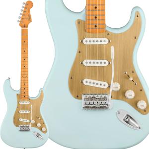 Squier by Fender スクワイヤー / スクワイア 40th Anniversary Stratocaster Vintage Edition Satin Sonic Blue エレキギター ストラトキャスター 〔数量限定〕｜島村楽器Yahoo!店