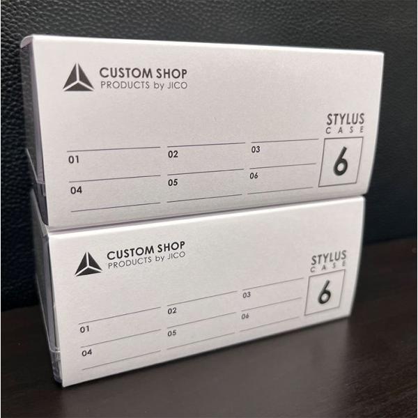 JICO ジコー CSS-J600W 2個セット スタイラスケース レコード針ケース 収納ケース