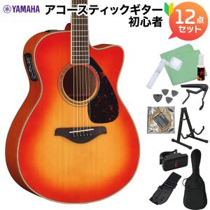 YAMAHA ヤマハ FSX825C AB アコースティックギター初心者12点セット エレアコギター 〔島村楽器限定〕｜shimamura