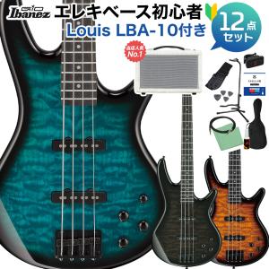 Gio Ibanez ジオ アイバニーズ GSR280QA ベース 初心者12点セット 〔島村楽器で一番売れてるベースアンプ付〕 エレキベース｜shimamura