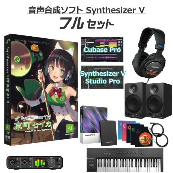 AH-Software 京町セイカ 初心者フルセット Synthesizer V AI B6069 ...