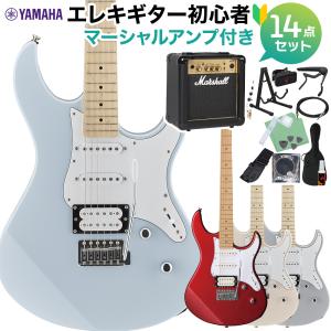 YAMAHA ヤマハ PACIFICA112VM エレキギター初心者14点セット 〔マーシャルアンプ付き〕｜shimamura