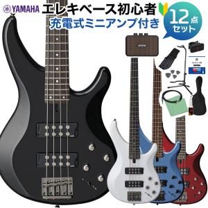 YAMAHA ヤマハ TRBX304 ベース 初心者12点セット 〔ミニアンプ付〕｜shimamura