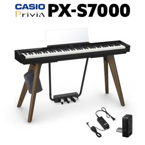 CASIO カシオ PX-S7000 BK 電子ピアノ 88鍵盤 プリヴィア PXS7000BK ブラック〔配送設置無料・代引不可〕｜shimamura