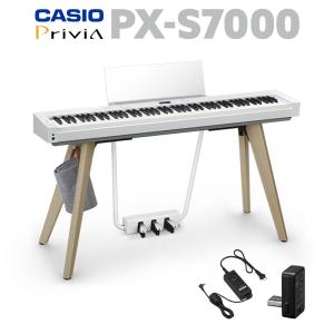 ※店頭お引き取り歓迎※　CASIO カシオ　88鍵盤 電子ピアノ　Privia プリヴィア　デジタルピアノ　PX-720C 電子ピアノ Privia ブラック PX-S7000BK [88鍵盤] CASIO｜カシオ 通販