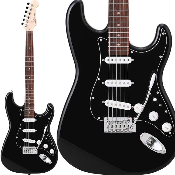 LaidBack レイドバック LST-5-R-3S Vintage Black エレキギター スト...