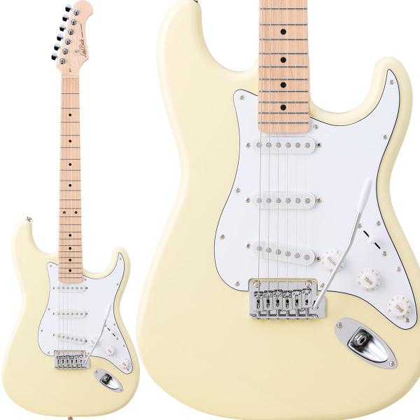 LaidBack レイドバック LST-5-M-3S White Ivory エレキギター ストラト...