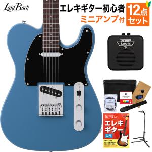 LaidBack レイドバック LST-5-R-3S Vintage Black エレキギター