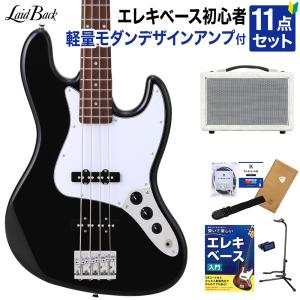 LaidBack レイドバック LJB-5-R-JJ 3Tone Sunburst エレキベース