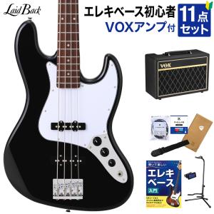 Laid Back エレキベース LJB-5R ジャズ ブラック レイドバック LaidBack LJB-5-R-JJ Vintage Black エレキベース ジャズべ