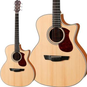 James ジェームス J-300C Natural エレアコ 生音にエフェクト アコースティックギター カッタウェイ ピックアップ搭載