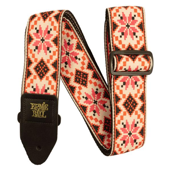 ERNiE BALL アーニーボール JACQUARD STRAP Cinnamon Needlep...