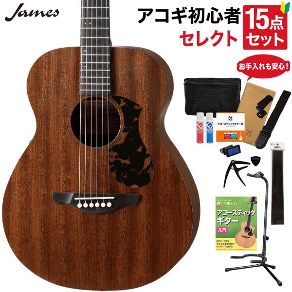 James ジェームス J-300CP/M NAM アコースティックギター 教本・お手入れ用品付きセ...