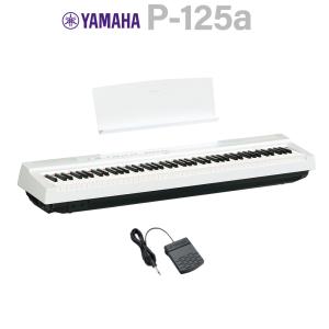 YAMAHA ヤマハ 電子ピアノ 88鍵盤 P-225 WH ホワイト Pシリーズ