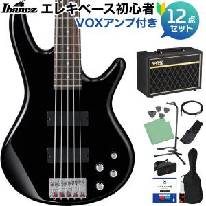 Ibanez アイバニーズ GSR205 BK 5弦ベース初心者12点セット 〔VOXアンプ付〕 コンパクトボディ GIO｜shimamura