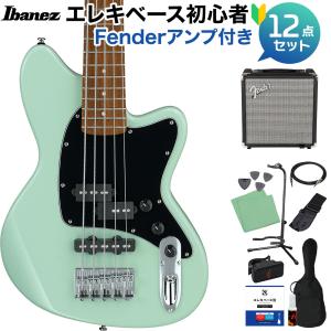 Ibanez アイバニーズ TMB35 MGR 5弦ベース初心者12点セット 〔Fenderアンプ付〕 30インチショートスケール｜shimamura