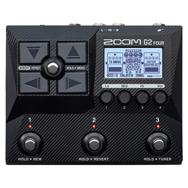 ZOOM ズーム G2 FOUR ギター用マルチエフェクター＆アンプエミュレーター