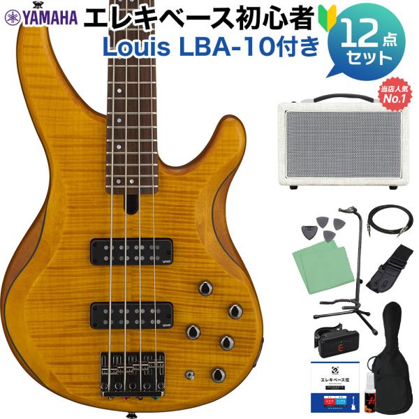 YAMAHA ヤマハ TRBX604FM MAM ベース初心者12点セット 島村楽器で一番売れてるベ...