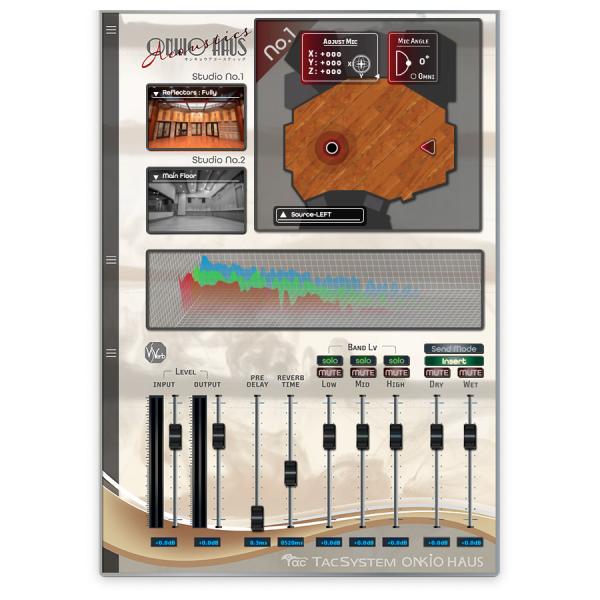 TACSYSTEM タックシステム ONKIO Acoustics リバーブプラグイン [メール納品...