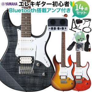 YAMAHA ヤマハ PACIFICA212VFM エレキギター初心者14点セット 〔Bluetoo...